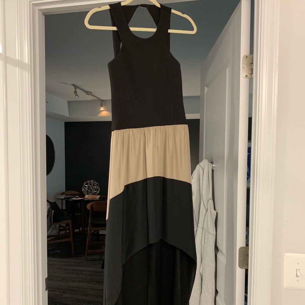 A formal high low dress